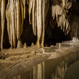 Cave of Grotta del Vento, “Lake of Crystals”