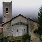Castle of Vallico di Sopra, church